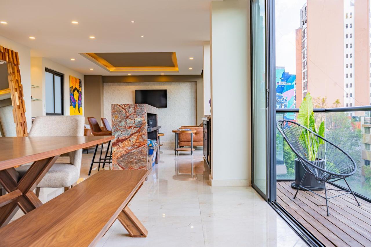 Asra Aparthotel Kota Meksiko Bagian luar foto